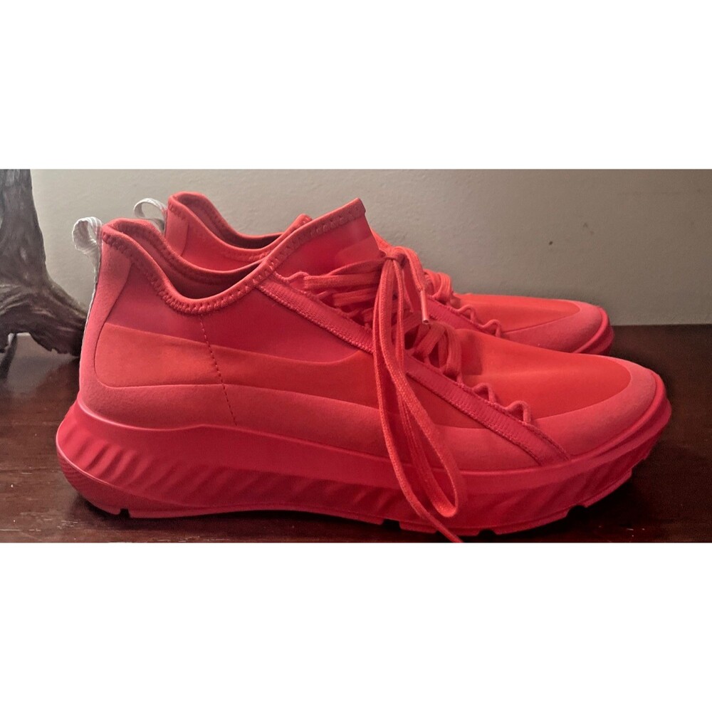 ECCO Sneakers Dynasty St.1 Lite Running Low Top Lace Up EU 38 Red M 6,W 8